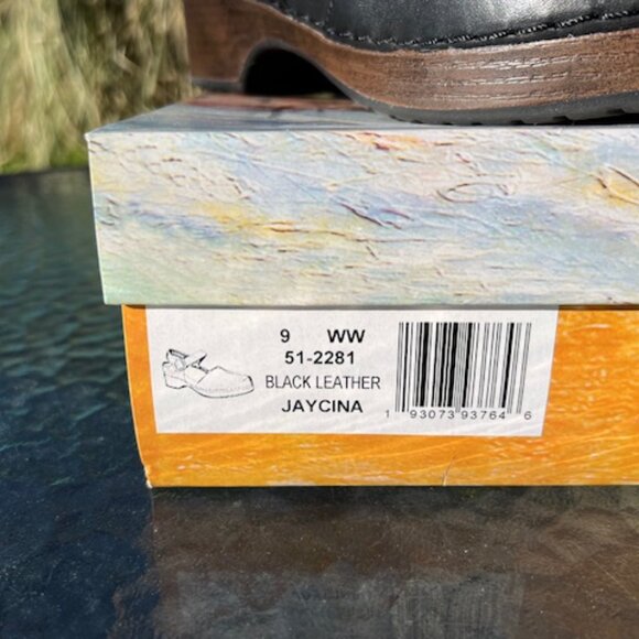 Bella Vita Jaycina Contemporary Clog Black Leather 9WW - Picture 7 of 7